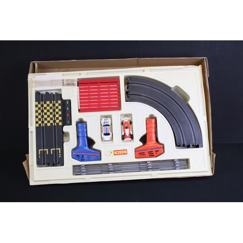 242 - Two Boxed Matchbox Powertrack slot car racing sets to include Grand Prix 1000 and Super Sport 3000 (... 