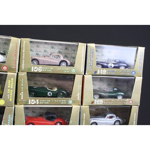 1222 - 18 Boxed / cased Brumm 1/43 scale diecast models featuring 14 x Oro examples, Anteprima multi-model ... 