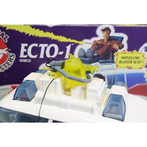 378 - The Real Ghostbusters - Boxed Kenner ECTO 1 vehicle along with 5 x Ghostbusters figures with 2 x pro... 