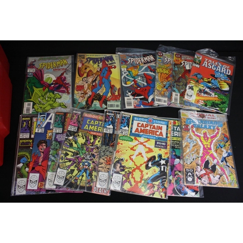 382 - Comics - Over 120 comics, mainly circa 1990s featuring many Marvel examples, condition varies