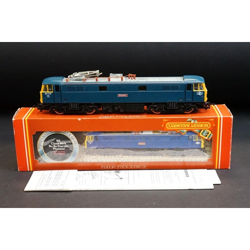 1 - Four boxed Hornby OO gauge locomotives to include R360 BR Class 86/2 Electric Phoenix, R309 BR Class... 