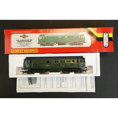 2 - Six boxed Hornby OO gauge locomotives to include R073 BR Class 47 Diesel, R866 LNER B12, R751 BR Co ... 