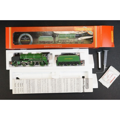 3 - Four boxed Hornby OO gauge locomotives to include R360 BR Class 86/2 Electric Phoenix, R380 SR Schoo... 