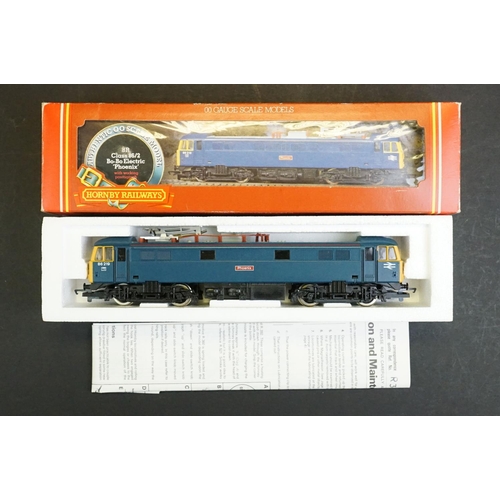 3 - Four boxed Hornby OO gauge locomotives to include R360 BR Class 86/2 Electric Phoenix, R380 SR Schoo... 