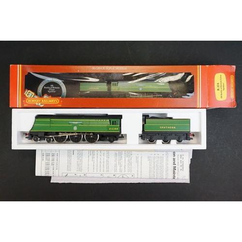 3 - Four boxed Hornby OO gauge locomotives to include R360 BR Class 86/2 Electric Phoenix, R380 SR Schoo... 