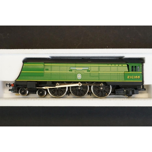 3 - Four boxed Hornby OO gauge locomotives to include R360 BR Class 86/2 Electric Phoenix, R380 SR Schoo... 