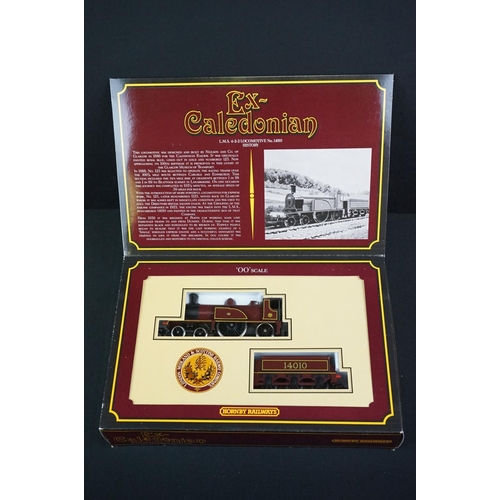 12 - Boxed Lima OO gauge Golden Series 4 car set plus a boxed Hornby OO gauge R763 Ex-Caledonian LMS 4-2-... 