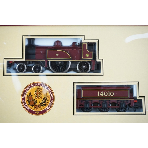 12 - Boxed Lima OO gauge Golden Series 4 car set plus a boxed Hornby OO gauge R763 Ex-Caledonian LMS 4-2-... 