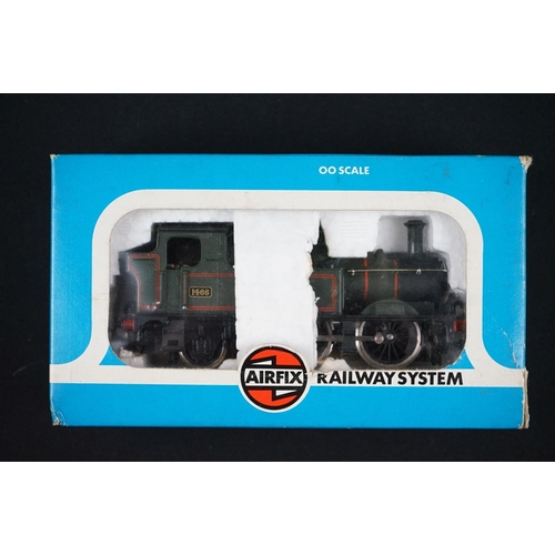 13 - Six boxed Airfix OO gauge locomotives to include 54121-3 Royal Scot BR Livery, 54100-6 A1A-A1A Class... 