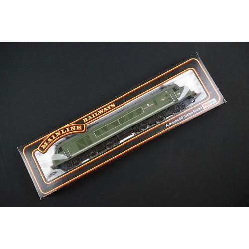 14 - Six boxed Palitoy Mainline OO gauge locmotives to include 2 x 37050 Type 4 1CO-C01 Diesel green, 370... 