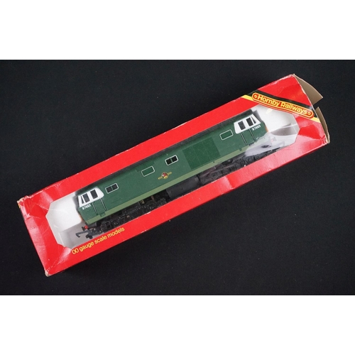 15 - Five boxed Hornby OO gauge locomotives to include R763 Ex Caledonian LMS 4-2-2 No 1400, R252 LNER Lo... 