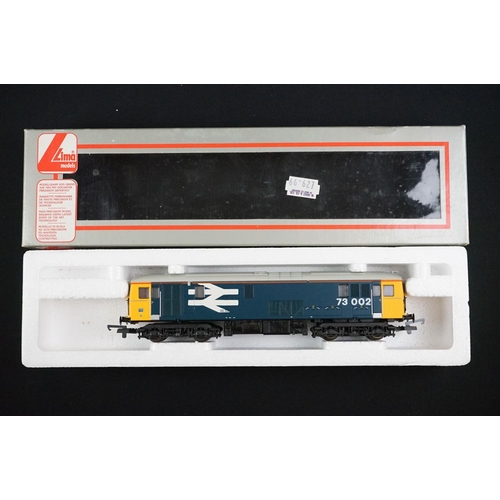 17 - Five boxed Lima OO gauge locomotives to include 205144 MWG Express Parcels, 205120 MWG 2-6-0 loco in... 