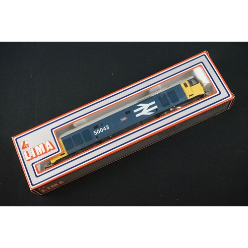 18 - Four boxed Lima OO gauge locomotives to include 205142 MWG Eagle, 205141 MWG Revenge, 205121 MWG Wes... 