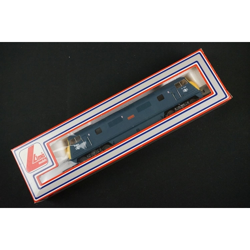 21 - Four boxed Lima OO gauge locomotives to include 205128MWG Rapid, 205127MWG Dragon, 205132A2 Rail Car... 