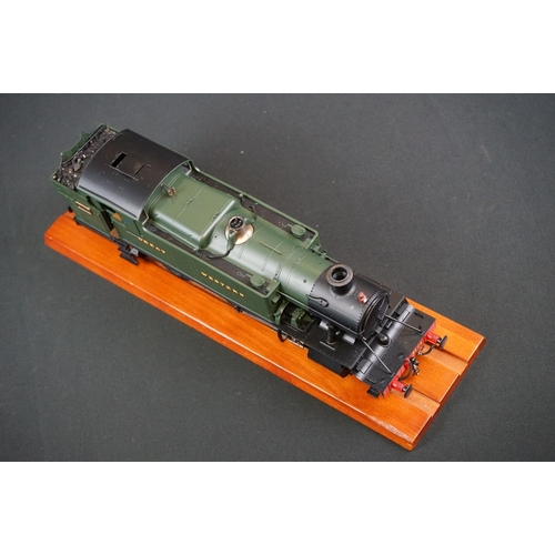 25 - Boxed Heljan O gauge 2-6-2 5184 GWR Prairie Tank locomotive, amended box sticker, vg