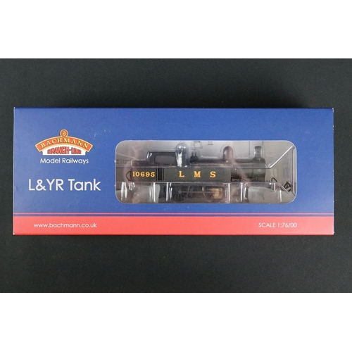 28 - Two boxed Bachmann OO gauge locomotives to include 31165 L&YR 2-4-2 Tank 10695 LMS Black and 35051 L... 