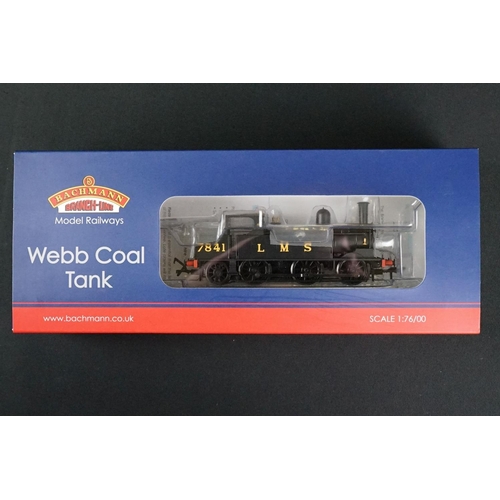 28 - Two boxed Bachmann OO gauge locomotives to include 31165 L&YR 2-4-2 Tank 10695 LMS Black and 35051 L... 