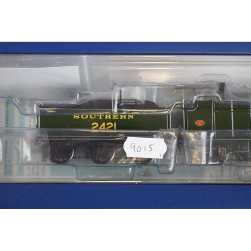 32 - Boxed Bachmann OO gauge 31920 H2 Class 2421 South Foreland Southern Lined Maunsell green locomotive ... 