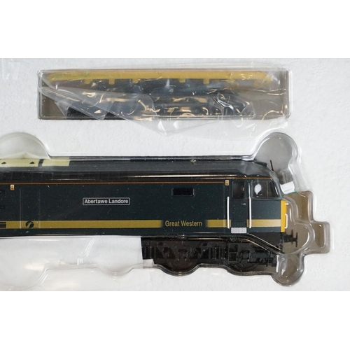 35 - Three boxed Heljan OO gauge locomotives to include 4670 FGW 47815, 89001 Class 128 DPU W55993 in gre... 