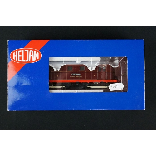 37 - Three boxed Heljan OO gauge locomotives to include 1321 1369 GWR green Great Western, 9001 Metropoli... 