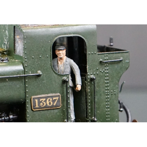 43 - Boxed & kit built Eric Underhill O gauge 0-6-0 1366 locomotive