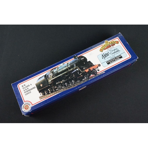 47 - Four boxed Bachmann OO gauge locomotives to include 31404 Lord Nelson 855 Robert Blake Maunsell Sout... 