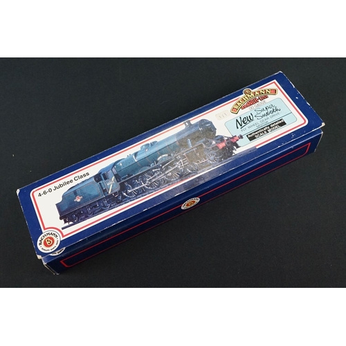 47 - Four boxed Bachmann OO gauge locomotives to include 31404 Lord Nelson 855 Robert Blake Maunsell Sout... 