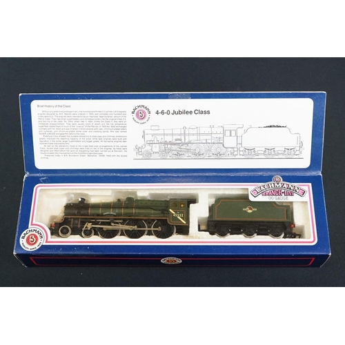 47 - Four boxed Bachmann OO gauge locomotives to include 31404 Lord Nelson 855 Robert Blake Maunsell Sout... 