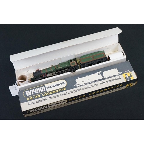 48 - Two boxed Wrenn OO gauge locomotives to include W221 Cardiff Castle and W2246 2-6-4 Tank CR Blue