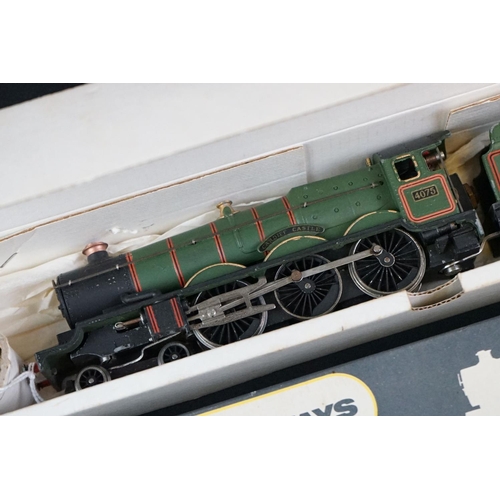 48 - Two boxed Wrenn OO gauge locomotives to include W221 Cardiff Castle and W2246 2-6-4 Tank CR Blue