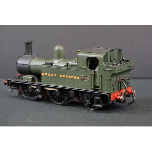 51 - Kit built cast metal O gauge GWR 4800 0-6-0 locomotive contained within a Vulcan box