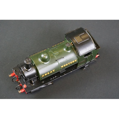 52 - Two kit built cast metal O gauge GWR 0-6-0 locomotives to include 635 & 1362