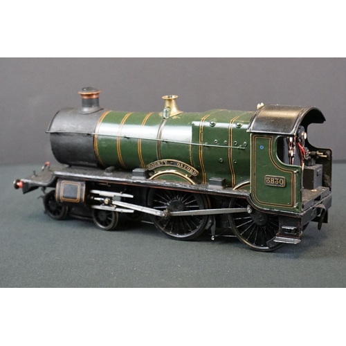 53 - Kit built O gauge metal/brass County of Oxford 4-4-0 locomotive