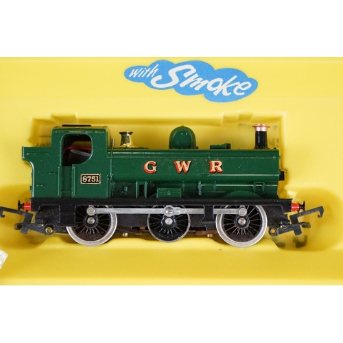 54 - Three boxed Hornby OO gauge locomotives to include R859 BR 4-6-0 Black Five Class, R552 BR 4-6-2 Oli... 