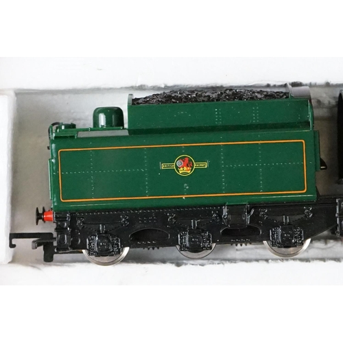 54 - Three boxed Hornby OO gauge locomotives to include R859 BR 4-6-0 Black Five Class, R552 BR 4-6-2 Oli... 