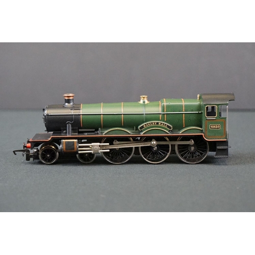 57 - Boxed Hornby OO gauge Hagley Hall GWR locomotive, box missing flaps to one end