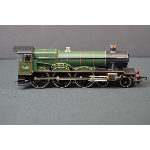 57 - Boxed Hornby OO gauge Hagley Hall GWR locomotive, box missing flaps to one end