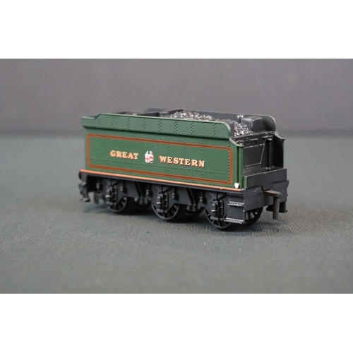 57 - Boxed Hornby OO gauge Hagley Hall GWR locomotive, box missing flaps to one end