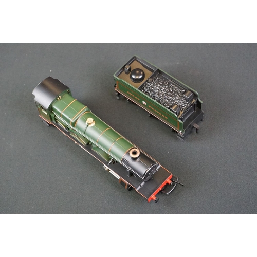 57 - Boxed Hornby OO gauge Hagley Hall GWR locomotive, box missing flaps to one end