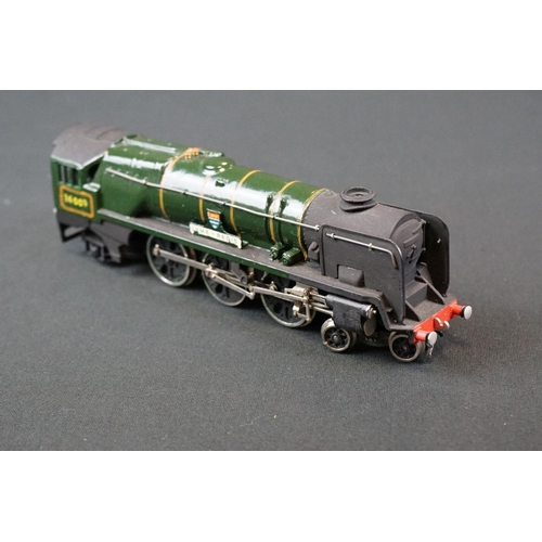 58 - Three OO gauge locomotives to include Wrenn Lyme Regis 4-6-2, Triang Channel Packet 4-6-2 and Triang... 