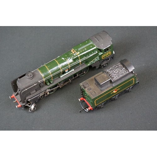 58 - Three OO gauge locomotives to include Wrenn Lyme Regis 4-6-2, Triang Channel Packet 4-6-2 and Triang... 