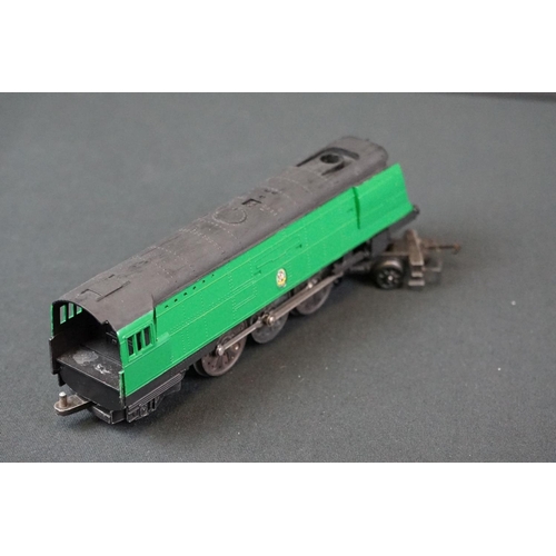 58 - Three OO gauge locomotives to include Wrenn Lyme Regis 4-6-2, Triang Channel Packet 4-6-2 and Triang... 