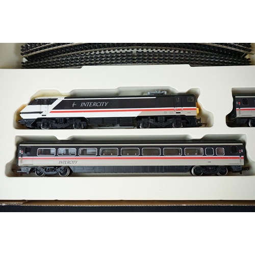 62 - Boxed Hornby OO gauge R741 InterCity 125 train set with locomotive, rolling stock, track and control... 