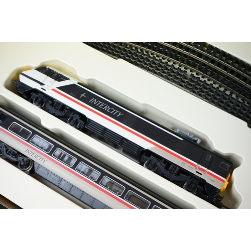 62 - Boxed Hornby OO gauge R741 InterCity 125 train set with locomotive, rolling stock, track and control... 