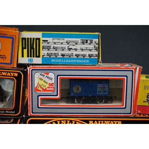 71 - 15 Boxed OO / HO gauge items of rolling stock to include Hornby, Palitoy Mainline, Lima, Peco and Sc... 