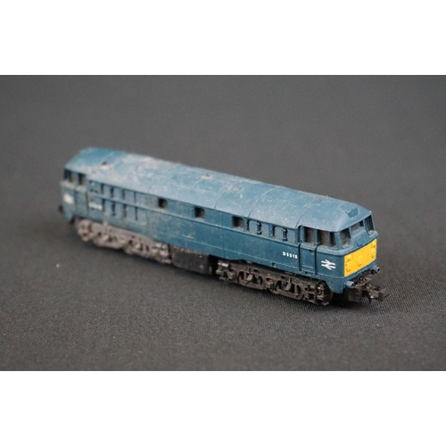 76 - Six N gauge locomotives to include Grafar, Lima and Mehano