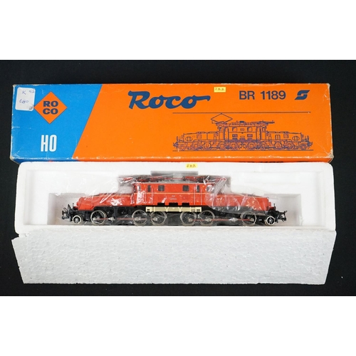 79 - Four boxed Roco OO / HO gauge locomotives to include 43447, 04119B, 4149A & 4141C