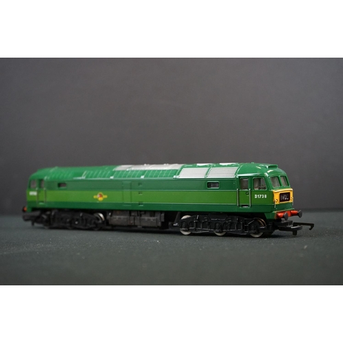 8 - Five boxed Hornby OO gauge locomotives to include R157 BR Diesel Power Car, R357 BR Loco A1A Diesel,... 