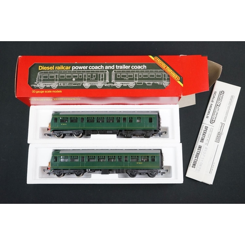 8 - Five boxed Hornby OO gauge locomotives to include R157 BR Diesel Power Car, R357 BR Loco A1A Diesel,... 