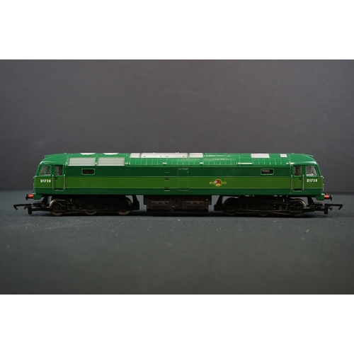 8 - Five boxed Hornby OO gauge locomotives to include R157 BR Diesel Power Car, R357 BR Loco A1A Diesel,... 